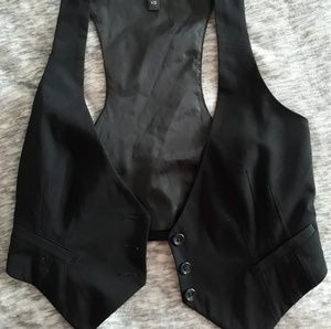 Womens black vest
